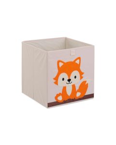 relaxdays Spielzeugbox Fuchs