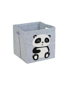 relaxdays Spielzeugkorb Panda