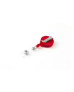 KEY-BAK Ausweishalter KB-Mini Badge 90 cm, mit Clip, Rot