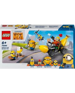 LEGO® Despicable Me 4 Minions und das Bananen-Auto 75580