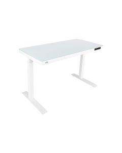 seville classics Stehtisch Airlift 1.2 x 0.6 m, Weiss