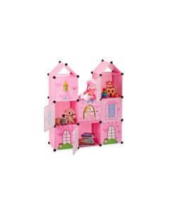 relaxdays Steckregal Kinderzimmer als Schloss