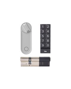 Yale Schloss Linus L2 Smart Lock Z+K-Kit, Silber