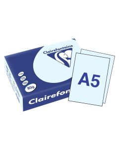 Clairefontaine Kopierpapier Trophée A5, Hellblau, 80 gm2, 500 Blatt