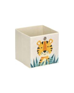 Zeller Present Spielzeugbox Tiger 28 x 28 cm