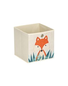 Zeller Present Spielzeugbox Fuchs 28 x 28 cm