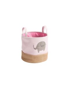 Zeller Present Spielzeugkorb Elefant 25 x 25 x 25 cm