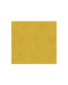 d-c-fix Tischdecke Manhattan Palmas 110 cm x 1.4 m, Gelb