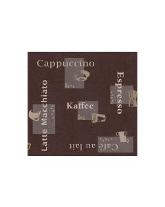 d-c-fix Tischdecke Manhattan Cappuccino 110 cm x 1.4 m, Schokolade