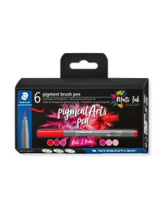 Staedtler Fasermaler Pigment Arts Brush Pen Reds & Pinks