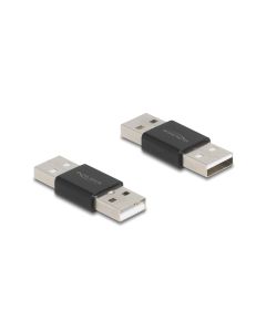 Delock USB-Adapter Gender Changer USB-A Stecker - USB-A Stecker
