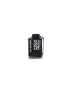 balthasar Laterne Leaf 16 cm, Schwarz