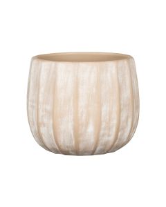 scheurich Blumentopf Runa 4.2 l, Crème