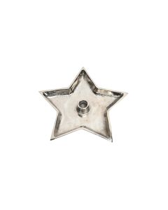 COCON Kerzenhalter Stern, Silber