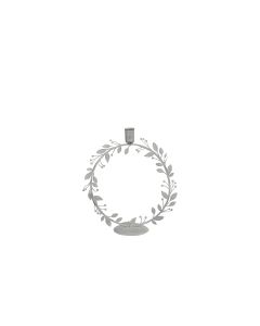 COCON Kerzenhalter Kranz, Grau