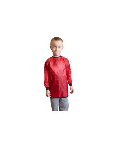Creativ Company Malschürze für Kinder 55 cm, Rot, 10 Stück