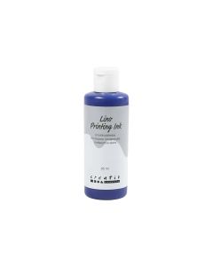 Creativ Company Bastelfarbe Lino 85 ml, Blau