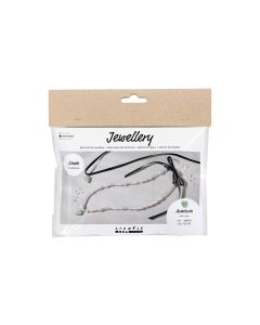 Creativ Company Schmuck Bastelset Halsketten mit Aventurinstein