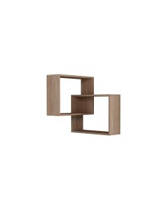 Woody Fashion Wandregal Ring 68 x 68 x 60 cm, Eiche