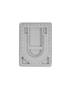 Creativ Company Fädelmatte  für Perlen 32.7 x 24 x 1.5 cm