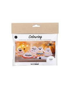 Creativ Company Bastelset Halloween Geister-Tischkarten