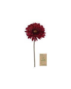 Botanic-Haus Kunstblume Gerbera, Burgund, 63 cm