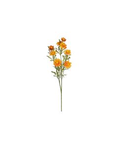 Botanic-Haus Kunstblume Blütenzweig Orange, 68 cm