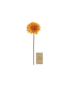 Botanic-Haus Kunstblume Gerbera, Orange-Gelb, 63 cm
