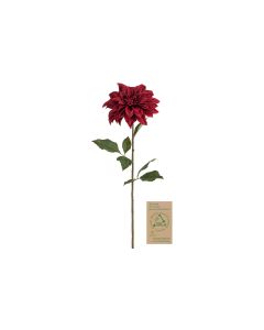 Botanic-Haus Kunstblume Dahlie, Burgund, 66 cm