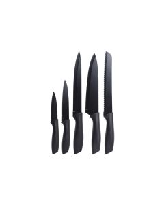FURBER Messer-Set 5-teilig, Schwarz