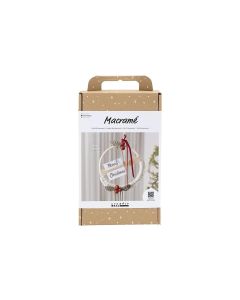 Creativ Company Bastelset Macramé Adventskranz