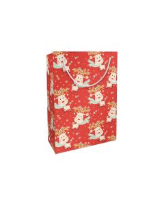 Braun + Company Geschenktasche Rudi Rentier 23 x 33 x 11 cm