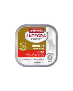 Animonda Integra Protect Nassfutter Urinary Harnsteine Kalb, 100 g