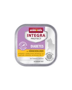 Animonda Integra Protect Nassfutter Diabetes Hühnchenleber, 100 g