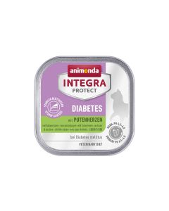 Animonda Integra Protect Nassfutter Diabetes Putenherzen, 100 g