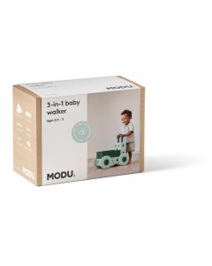 MODU 3-in-1 Baby Walker Ocean Mint / Forest Green