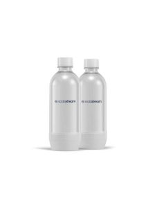 Sodastream Flasche Regular TP White DWS, 2 Stück
