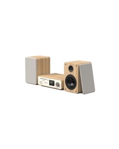 Pure Micro-HiFi Anlage Classic Stereo Eiche/Weiss