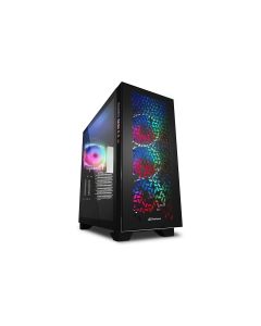 Sharkoon PC-Gehäuse Elite Shark CA300H Schwarz