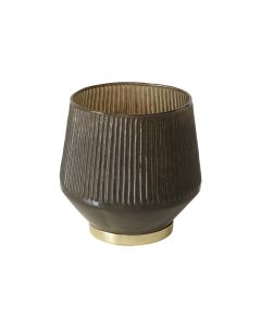 Boltze Windlicht Wrann 12 cm, Glas