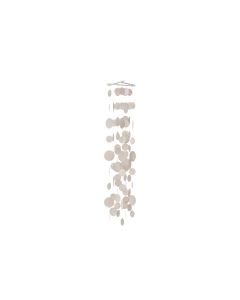 Boltze Aufhänger Estany 21 cm x 95 cm, Beige/Rosa