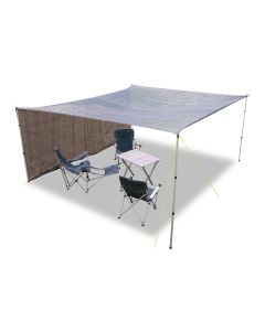 Eurotrail Sonnensegel Mesh Eckig