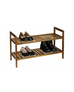 Wenko Schuhregal Fondi 69 x 40.5 cm, Braun