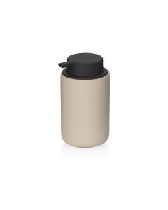 Kela Seifenspender Sana 300 ml, Beige/Schwarz