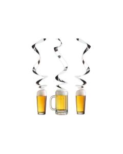 Folat Girlande Bierfest Hängedeko Dreier-Set