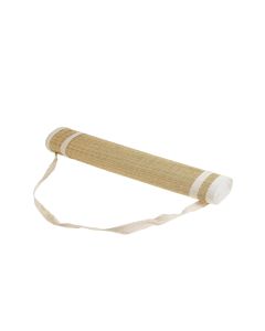 KOOR Strandmatte 180 x 60 cm, Natur / Weiss