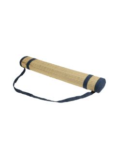 KOOR Strandmatte 180 x 60 cm, Natur / Blau