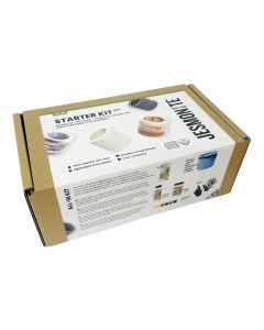 Jesmonite Modelliermasse Bastelset Giessen Becher