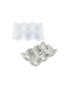 Jesmonite Giessform Eierbox, 14.5 cm x 10 cm