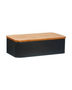 Zeller Present Brotkasten Schwarz